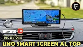LAMTTO Smart Screen con AA & CarPlay, Mirror Link, YouTube, Dash Cam 🔥(Recensione By Francy)