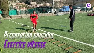 Exercice pr&eacute;paration physique football - Vitesse