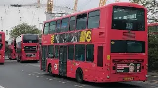 FRV - Arriva London Volvo B5LH Wright Gemini 2 - LJ11 EFM HV41 - 335 North Greenwich - Kidbrooke