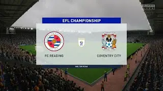Fifa 23 - FC Reading vs Coventry City - EFL Championship Match [Fifa 23 Gameplay] [PS4]