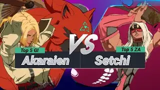 [Guilty Gear Strive]GGST Replay Akaraien(Giovanna) vs Setchi(Zato-1)