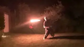 First Burn of a Fire Contact Sword