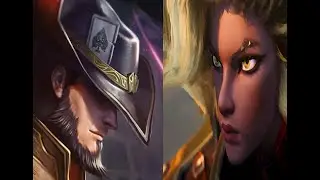 Twisted Fate (nrzuyhgfahsthgtz) and Varus vs Rell and Smolder - Diamond 1 EUW - 14.17