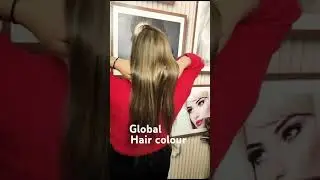 Global hair colour reet's makeover Model house Jalandhar