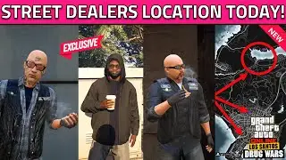 Street Dealers Locations TODAY In GTA 5 Online! Where To Find Street Drug Dealer Locations March 30