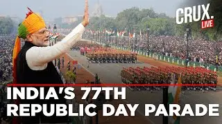 LIVE | India's Military Might At 77th Republic Day Parade | Modi Joined By EU's Ursula von der Leyen