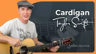 How to play Cardigan by Taylor Swift on guitar