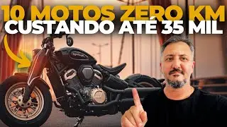 10 NOVAS motos BOAS e BARATAS custando até 35MIL