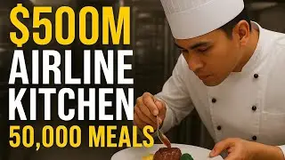 Inside the $500M Kitchen Making 50,000 Airline Meals Every Day (Singapore Airlines)
