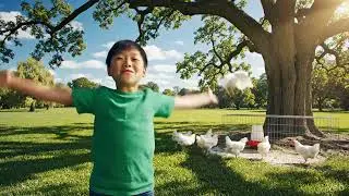 Little Hero Saves Hens and Sets Them Free!