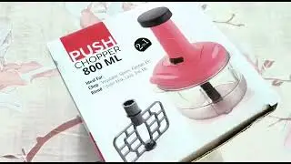 Push Chopper || By Zakia food fusion ✓
