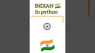 Make Indian flag in python turtle #pythonturtle #python #programming #codingstatus #indian