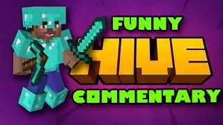 Hive Skywars Commentary - Funny Minecraft Moments