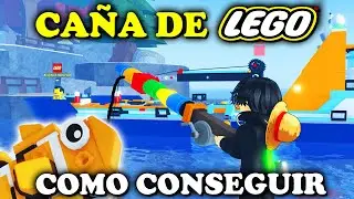 como conseguir CA&Ntilde;A de LEGO en FISCH ROBLOX