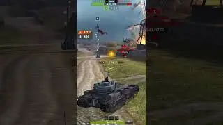 FV215b Лучшее орудие в игре среди тяжелых танков 🔥🔥🔥 бой на МАСТЕРА