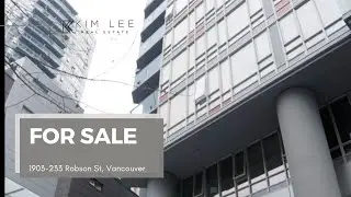 [FOR SALE] 1903-233 Robson Street, Vancouver