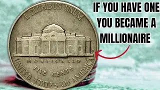 Top 9 Rare USA Jefferson Nickels Coins With Add Value Millions of Dollars