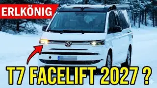 Neuer VW T7 (2027) im Test: Facelift, Euro 7 & Hybrid-Update