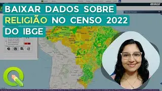 Baixar dados sobre religião no censo demográfico 2022 do IBGE