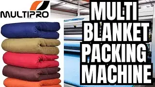 Blanket packing machine / Quilt packing machine / Comforter packing machine / blanket vacuum packing