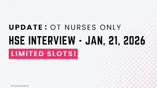 Ireland Nursing Interview Update 2026 | Latest Recruitment & Interview Status