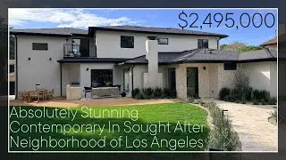 Stunning Contemporary Home In Sought After Neighborhood of Los Angeles