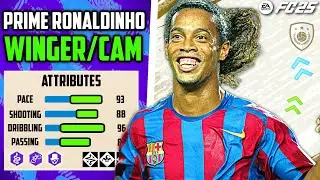 KING OF SKILLS! BEST PRIME RONALDINHO CAM/WINGER BUILD EA FC 25 Pro Clubs