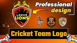 cricket team logo design || cricket logo kaise banaye || cricket logo design in pixellab