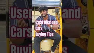 Second hand Vehicle Buying Tips in Tamil | Mototips Tamil  | Motopedia | Motoinfo