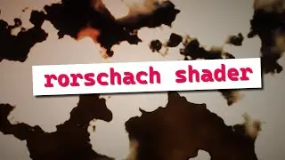 Rorschach Ink Shader - VFX Doodle #4 made with Unity3D Shader Graph