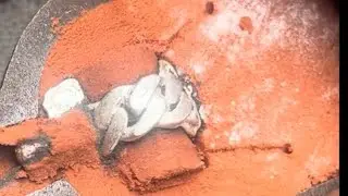 How to make a Cuban ring from a sand cast #sandcasting #homemadejewellery #lostwaxcasting #silver