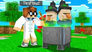 WITCH FARM Makes *SO MANY* POTIONS! in MINECRAFT! (Realms SMP)