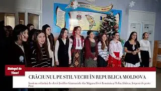 Crăciunul &icirc;n Republica Moldova, colinde c&acirc;ntate de elevii Școlilor Gimnaziale de peste Prut