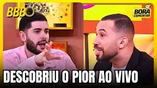 🚨BATE PAPO BBB26 AO VIVO: MARCELO  DESCOBRE O PIOR e FICA CHOCADO!