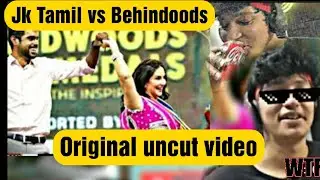 JK tamil Deleted video | Behindwoods copyrigt issue |Jk tamil copy right issue | Solo vs corporate.