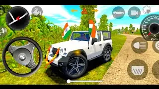 Modified Mahindra Thar😈Games:Indian White Thar (Gadi Wala Games) Car Game Android Game - #2025 