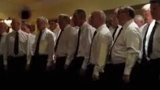 Sospan Fach - Rhos Orpheus Choir at The Golden Lion, Rossett, 10th March 2015