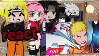 naruto e amigos react rap do naruto][ O SÉTIMO HOKAGE||naruto shippuden.