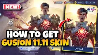 HOW TO GET GUSION 11.11 SKIN IN DOUBLE 11 WISH DRAW EVENT 2022