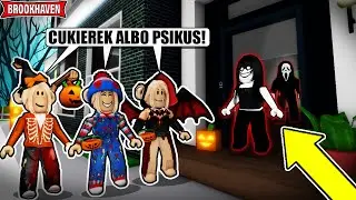 TROJACZKI ZBIERAŁY CUKIERKI w HALLOWEEN i STAŁO SIĘ TO...😱 (Brookhaven Rp)| Vito i Bella
