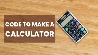 How to make easy calculator with python