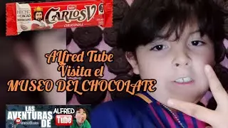Alfred Tube visita el #MUSEO DEL CHOCOLATE #museoscdmx @Museodelchocolatecolombia