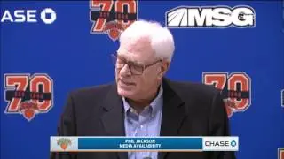 Phil Jackson Press Conference - April 14th, 2017 (Full Version) | New York Knicks | MSG Networks