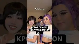 Косплей-скит &laquo;Охотники на демонов&raquo; от Kpop!!! #kpopdemonhunters #huntrix #cosplay #sajaboys