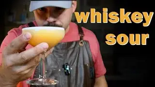 Whiskey Sour With Egg Whites Is a Game Changer!