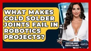 What Makes Cold Solder Joints Fail In Robotics Projects? - Everything About Robotics Explained