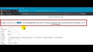 Solusi warning PHP : undefined array key - dari data query database #solved