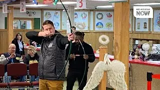 Mid-Michigan NOW wins Bronner's Hot Shot charity archery contest, $2,000 to help homeless
