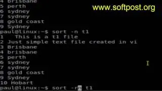How to sort file contents in reverse order in Linux