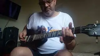 probando la les paul..